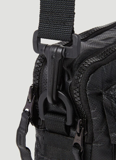 Stone Island Compass 贴饰斜挎包 黑色 sto0152085