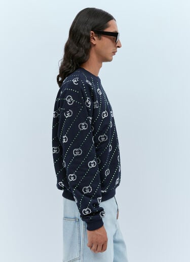 Gucci Crystal Logo Sweatshirt Black guc0154016