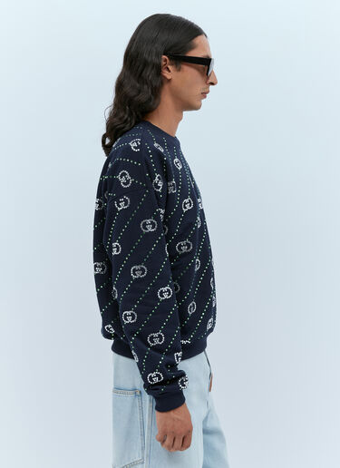 Crystal Logo Sweatshirt Gucci Crystal Logo Sweatshirt Black guc0154016