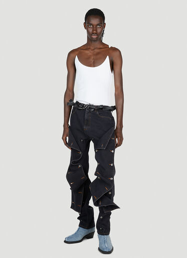 Y/Project Invisible Strap Top White ypr0152003