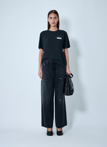 Distressed Jeans MM6 Maison Margiela Distressed Jeans Black mmm0261009