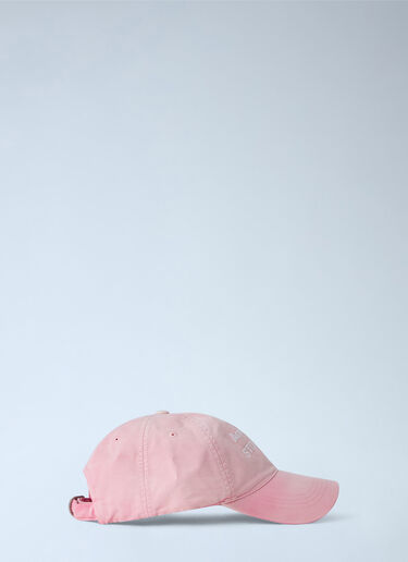 Acne Studios Washed Logo Cap Pink acn0365038