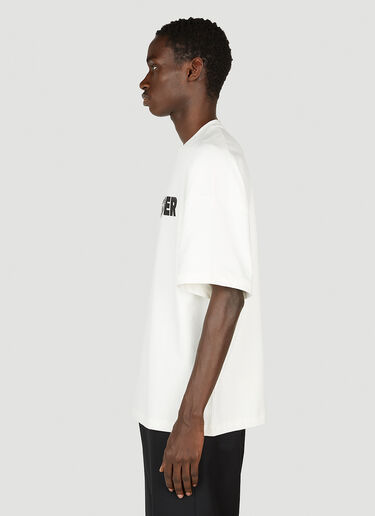 Jil Sander ロゴプリントTシャツ ホワイト jil0151033