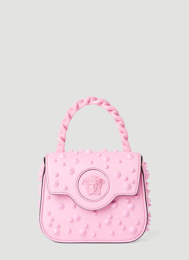 Versace La Medusa Spike Mini Shoulder Bag Pink vrs0251034