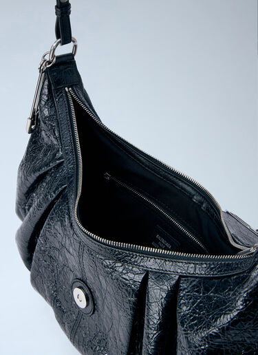 Balenciaga Pamela 中号单肩包 黑色 bal0263028