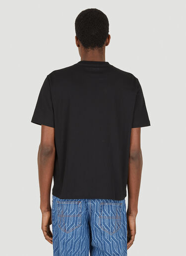 Lanvin Column Patch T-Shirt Black lnv0147032