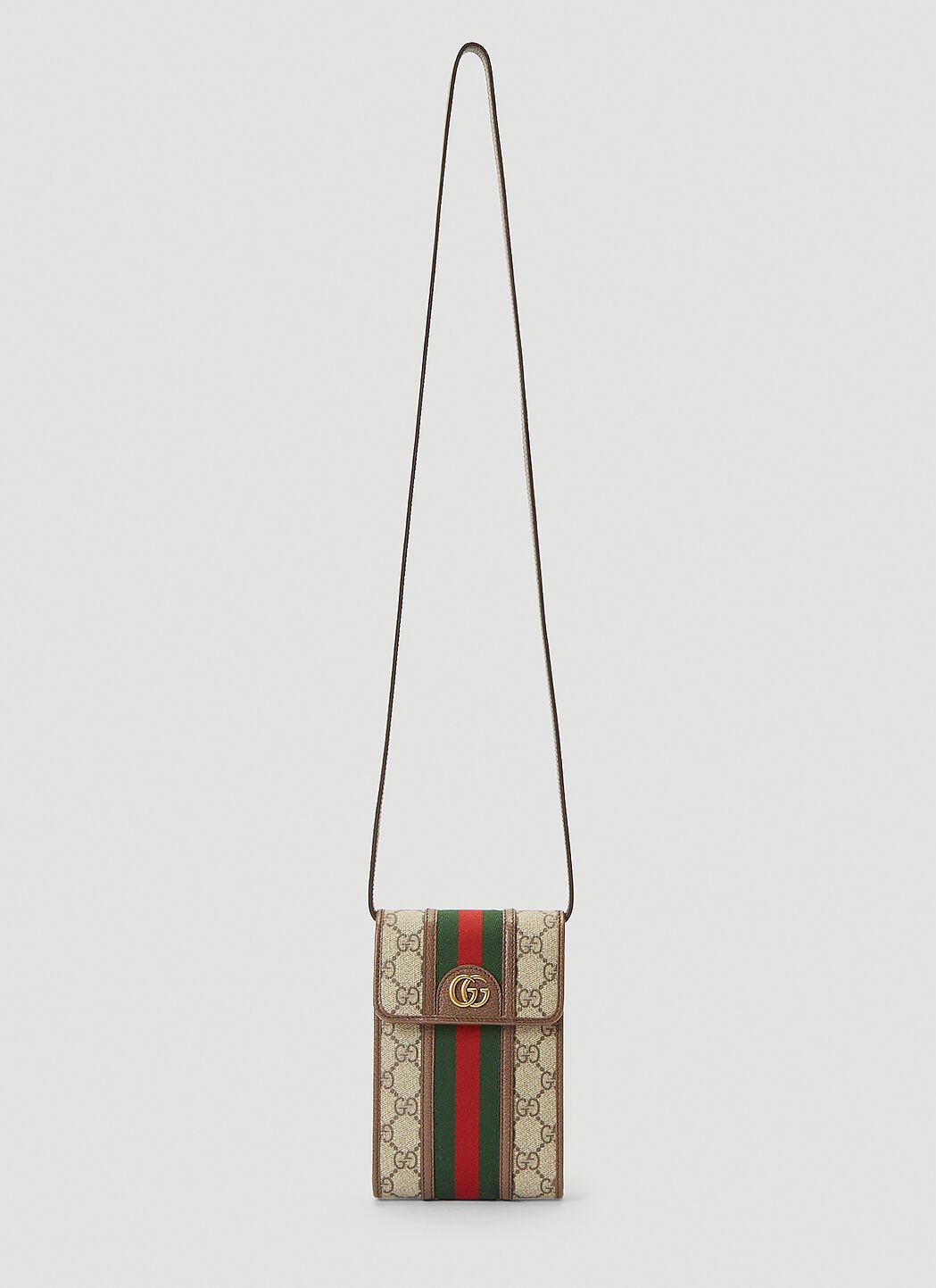 Gucci Ophidia Mini Crossbody Bag in Cream LN CC