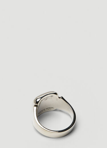 Bottega Veneta Curved Ring Silver bov0149097