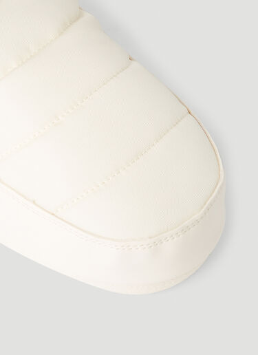 LN-CC® - Moon Boot: Evolution Flat Shoes - Cream Moon Boot Evolution Flat Shoes Cream mnb0351005