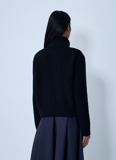 Wool-And-Cashmere-Blend Cardigan Moncler Wool-And-Cashmere-Blend Cardigan Black mon0263043