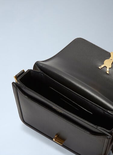 LN-CC® - Saint Laurent: Solferino Medium Satchel Shoulder Bag - Black Saint Laurent Solferino Medium Satchel Shoulder Bag Black sla0242018