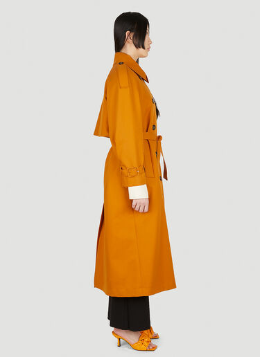 Rodebjer Lois Double Breasted Trench Coat Orange rdj0248002
