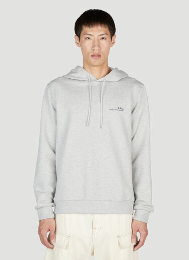 A.P.C. Item Hooded Sweatshirt Grey apc0153008
