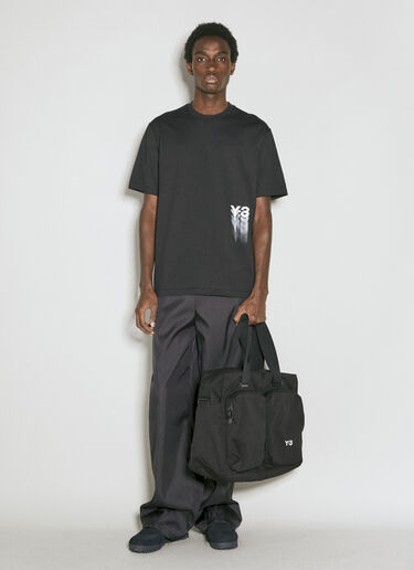 Y-3 Logo Embroidery Holdall Black yyy0356025