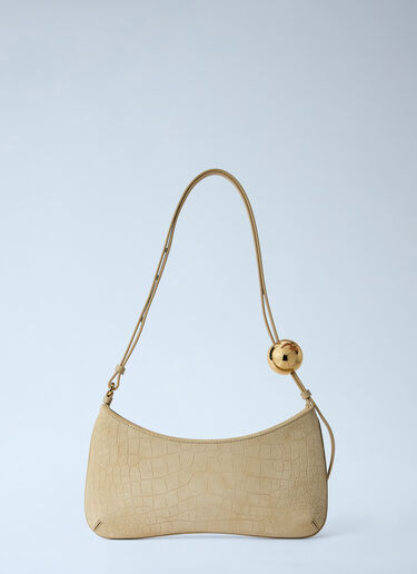 Jacquemus Le Bisou Perle Shoulder Bag Beige jac0264067