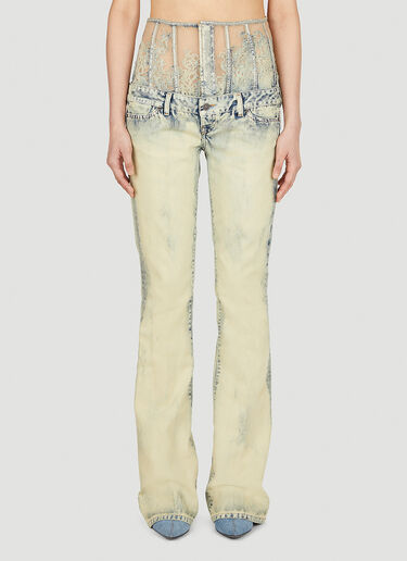 1969 D-Ebbey-Fsc Jeans Diesel 1969 D-Ebbey-Fsc Jeans Cream dsl0252035