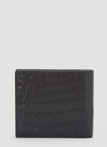 Saint Laurent Tiny Cassandre East/West Wallet Black sla0140039