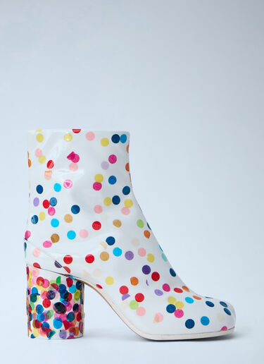 LN-CC® - Maison Margiela: Tabi Ankle Boots - Multicolor Maison Margiela Tabi Ankle Boots Multicolor mla0265022