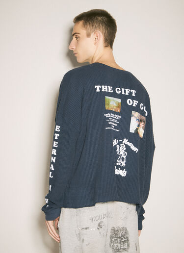 Paly Eternal Life Thermal T-Shirt Navy pal0158004