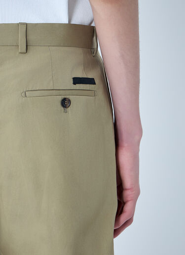 Prada Button Patch Pocket Trousers  Black pra0164018