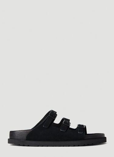 Florida Suede Sandals Birkenstock 1774 Florida Suede Sandals Black brs0254002