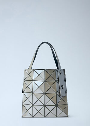 Bao Bao Issey Miyake Carat Handbag Silver bao0366028