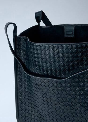 LN-CC® - Bottega Veneta: Corriere Tote Bag - Black Bottega Veneta Corriere Tote Bag Black bov0164001