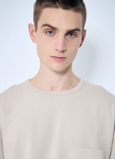Lemaire Boxy T-Shirt Beige lem0160011