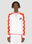 Casablanca Knit Wave Track Jacket White cbl0147008