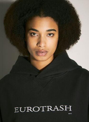 Eytys Eurotrash Hooded Sweatshirt Black eyt0358008