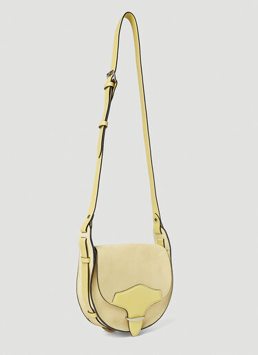 Isabel Marant Botsy Satchel Small Shoulder Bag Yellow ibm0251021