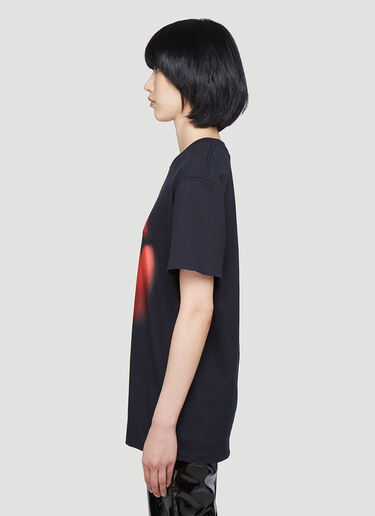 Mowalola Kiss Me T-Shirt Black mow0342006