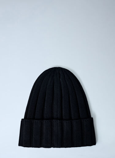 Stüssy Logo Motif Beanie Hat Black sts0162016