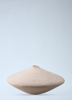 Gardeco Medium Seixo Disco Vase White wps0692054