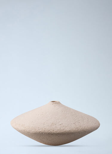 Gardeco Medium Seixo Disco Vase White wps0692054