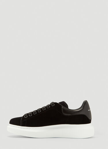 Alexander McQueen Larry Velvet Sneakers Black amq0241059