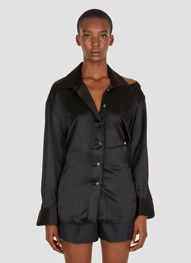 Cut Out Shirt Alexander Wang Cut Out Shirt Black awg0250019