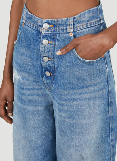 Spliced Jeans MM6 Maison Margiela Spliced Jeans Blue mmm0251019