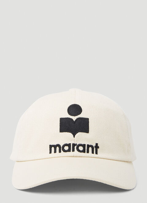 Isabel Marant Tyron Logo Cap Black ibm0253013