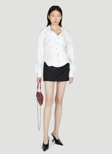 Vivienne Westwood Drunken Shirt White vvw0253015
