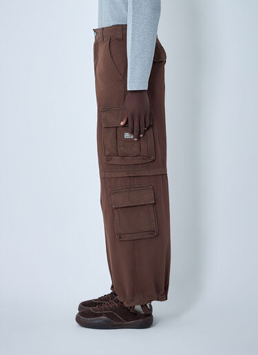 Zip-Off Cargo Pants ERL Zip-Off Cargo Pants Brown erl0162002