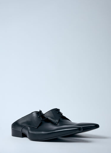 Balenciaga Opera Derby Lace-Up Shoes Black bal0159024