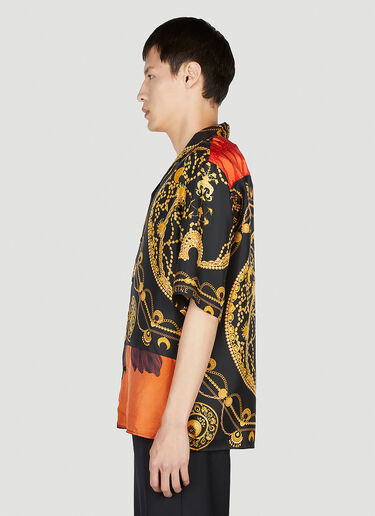 Graphic Print Shirt Marine Serre Graphic Print Shirt Black mrs0152005