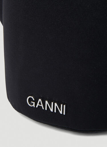 GANNI オケージョンノットハンドバッグ ブラック gan0253047