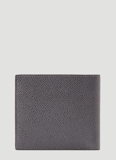 Thom Browne 4-Bar Bi-Fold Wallet Grey thb0143030