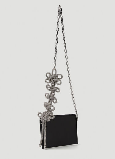 KARA Knot Chain Shoulder Bag Black kar0249016