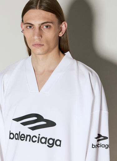 Balenciaga 3B 스포츠 아이콘 스키 티셔츠 화이트 bal0155105