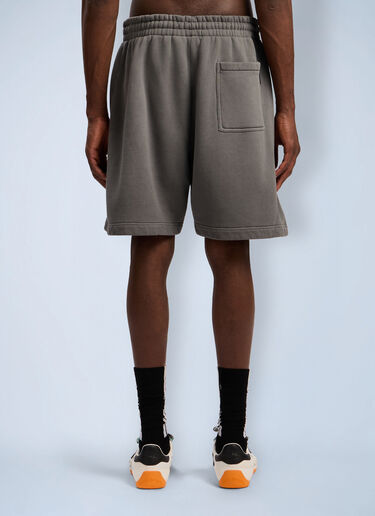 Waist Logo Track Shorts Palm Angels Waist Logo Track Shorts Grey pma0162057