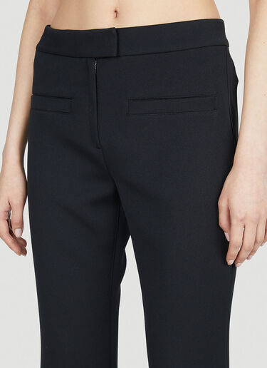 Twill Flared Pants Courrèges Twill Flared Pants Black cou0251012