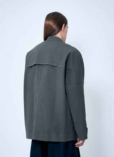 Dries Van Noten Viskin Jacket Grey dvn0158004